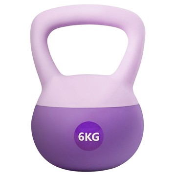 體育健身10 軟壺鈴  紫色  6kg  1個