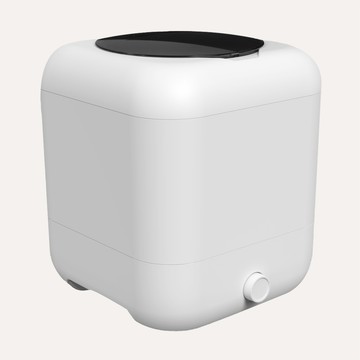 索樂生活 Solar Life 迷你無線洗衣機5L.小型洗衣機 內衣褲洗衣機 襪子寶寶衣物 旅行露營宿舍 USB充電
