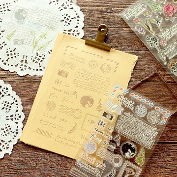 透明水晶印章 (共八款)