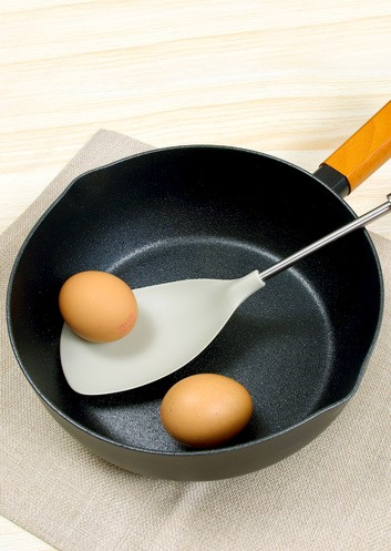 一鳥 煎翻兩用深型鏟勺矽膠料理用具