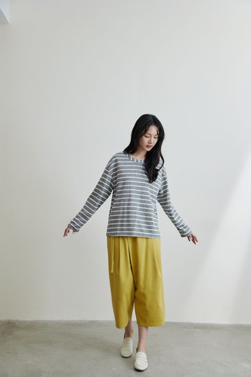 單車男孩條紋長袖上衣-安德森