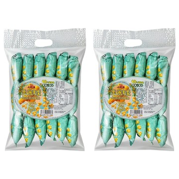 Oishi 上好佳 玉米球 迷你包歡樂小點心 玉米濃湯口味 18個  90g  2袋