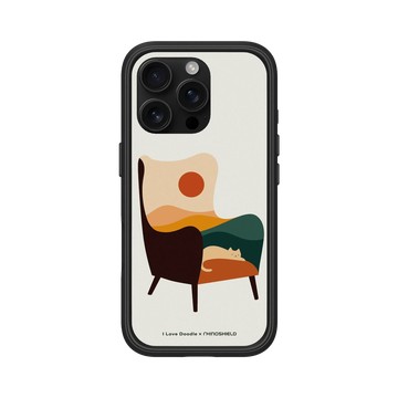 iPhone 16 Pro Mod NX 黑 - ilovedoodle (Lim Heng Swee) - Cat Landscape - Chair 貓咪椅子