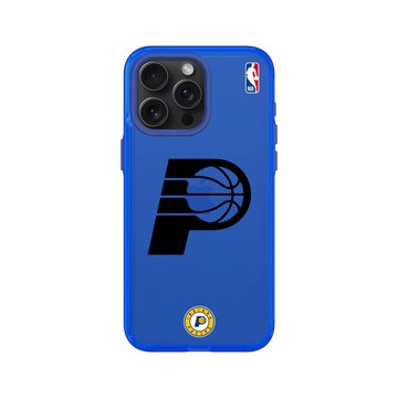iPhone 15 Pro Max Clear 激光藍 - NBA - B&W-印第安納溜馬 Indiana Pacers B&W