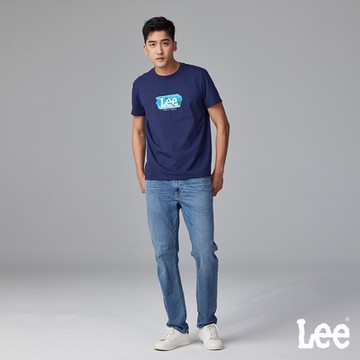 Lee 男款 涼感 741 中腰舒適小直筒牛仔褲 淺藍洗水｜Modern/Jade Fusion