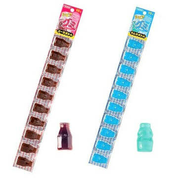 【江戶物語】丹生堂本舖 可樂汽水造型軟糖 10連包 可樂瓶 汽水瓶 QQ糖 懷舊糖果 蘇打軟糖 日本原裝 日本進口