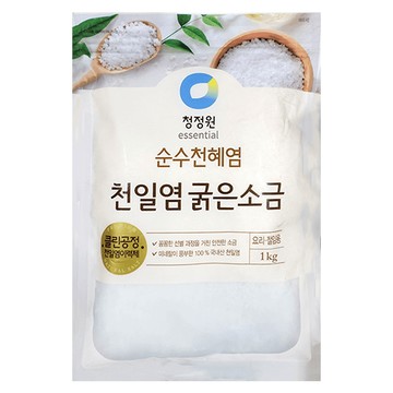 清淨園 純淨粗鹽 日曬鹽  1kg  1包