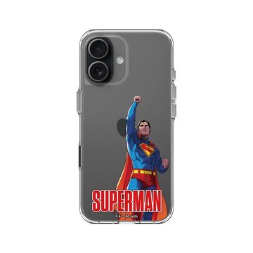iPhone 17 Clear Case（相機按鈕） 透明 - Superman - Superman-準備出發！