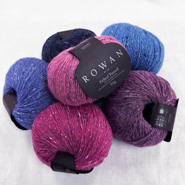 フェルテッドツイード Felted Tweed 色B ROWAN   DMC 毛糸 編み物 中細 ツイード ローワン