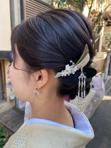 可訂製 比翼-纏花/春仔花 髮夾款 多色可選