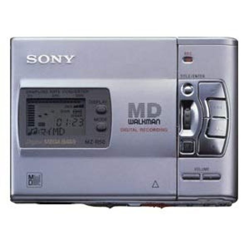 SONY ソニー MZ-R50-S シルバー ポータブルMDレコーダー （録音/再生