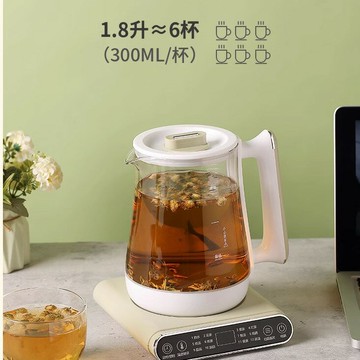 110V隔水燉養生壺出口美國日本加拿大小家電智能分體式玻璃燒水壺