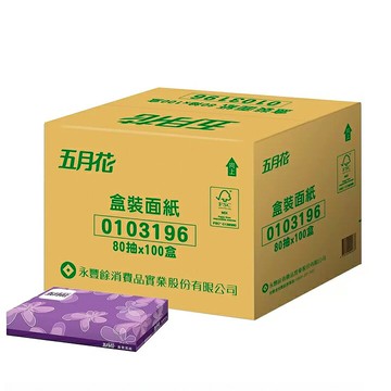 [COSCO代購5] D150375 五月花 盒裝面紙 80抽 X 100盒