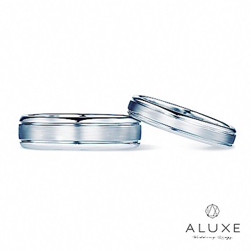 ALUXE 亞立詩 婚戒結婚對戒 18K金男女對戒 RBG0154