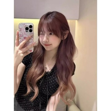 【甜酷波點印花】V領T恤 夏季 新款 顯瘦 時尚 抽繩 蝴蝶結 薄款 上衣 女潮 V字領上衣 波點上衣 蝴蝶結上衣 抽繩