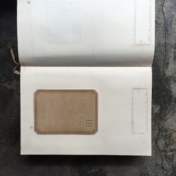 貼紙-復古活版印刷/1入