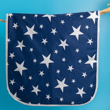 防水隔尿墊-藏藍星星 (50*70cm)