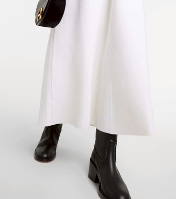 Chloé Wool-blend maxi dress