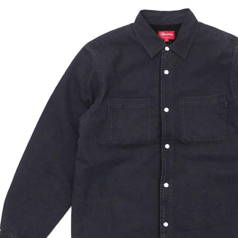 シュプリーム SUPREME Sherpa Lined Denim Shirt デニム 長袖シャツ