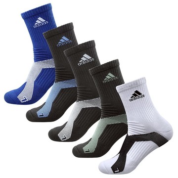 【6入組】品質卓越 MIT - adidas P5.1極致高機能中筒運動襪