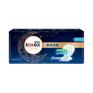 [家速配]靠得住完美封漏夜用網層28cm-12PC