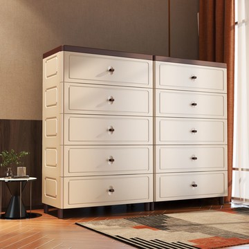 公司貨附發票 最低價 收納箱 加厚客廳兒童玩具抽屜式收納箱衣服零食置物柜雜物零食床頭儲物柜 快速出貨