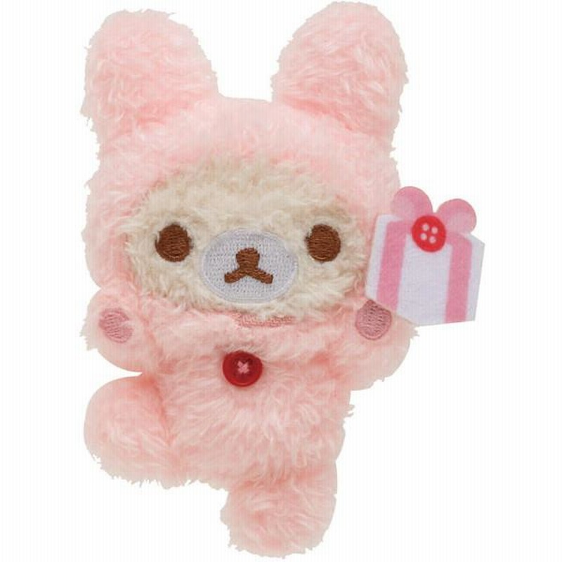 リラックマ ぬいぐるみバッジ 17個入りアソートBOX にこにこ