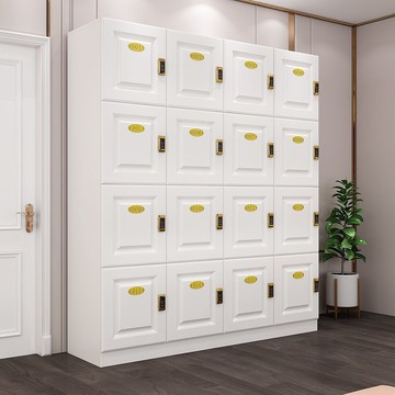 【可開發票】員工更衣柜美容院洗浴中心存包柜木制浴室瑜伽館健身房帶鎖儲物柜