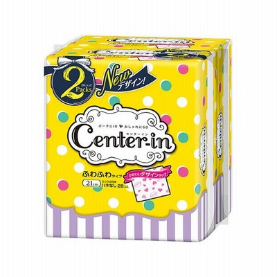 【お取り寄せ】ユニ・チャーム/センターイン ふつうの日 羽なし 28枚 ×2個