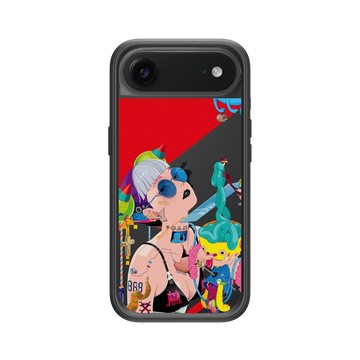 iPhone Air Mod NX -邊框背蓋組合 (相機按鈕) 黑 - MITSUME - My Perfect Meal