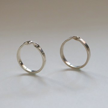 莫比烏斯 純銀戒指