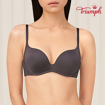 黛安芬-自在系列無鋼圈魔術 B-D罩杯內衣 迷霧灰