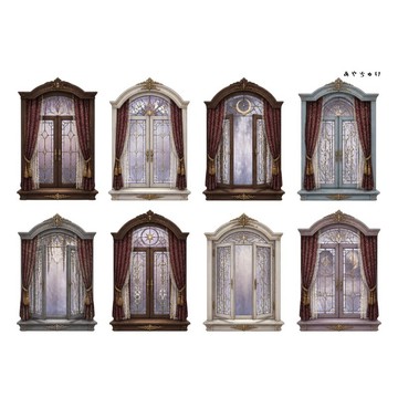 【9 月新品】20-150-0280 裁斷紙 幻想復古浪漫喫茶