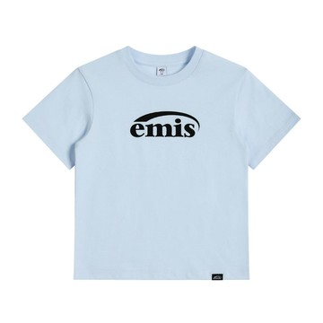 韓國 emis (KIDS) NEW LOGO T-SHIRT 韓國製 兒童新LOGO短袖T恤 藍色BLUE