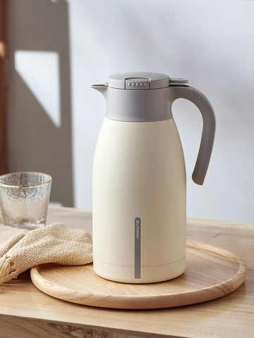 小熊保溫壺家用保暖水壺不銹鋼熱開水瓶小型暖瓶杯大容量便攜茶壺