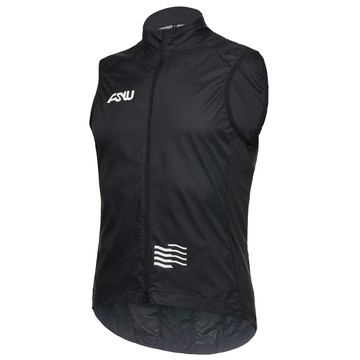 Mistral Vest 防風輕量女款背心 口袋款 (墨石黑)