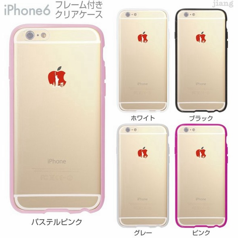 Iphone6s Iphone6 Iphone ケース バンパー カバー スマホケース クリアケース Jiang Clear Arts アップルマークに自由の女神 01 Ip6 F0219 通販 Lineポイント最大0 5 Get Lineショッピング