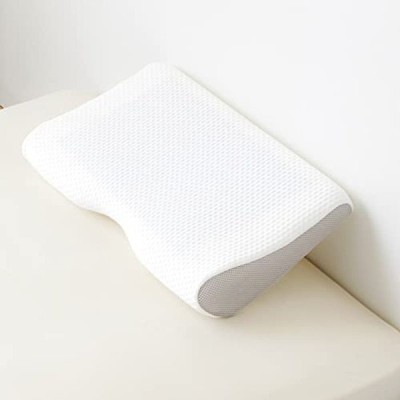 メリーナイト 低反発ゲルまくら 二層構造 立体形状 サポート枕 低反発枕 3D構造 特殊ゲル 専用カバー付き 仰向き・横向き両方OK MA3