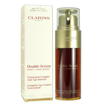 【CLARINS克蘭詩】超級精華-黃金雙激萃50ml