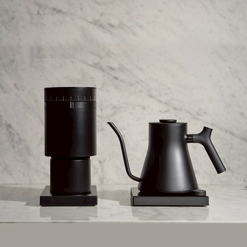 【Opus 職人手沖首選組】Opus 磨豆機 + EKG手沖壺600ml Opus(白) + EKG(白) 600ml
