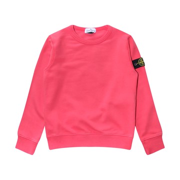Stone Island - Red Cotton Sweatshirt