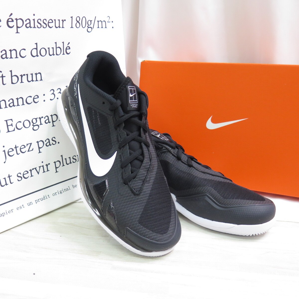 NIKE ZOOM VAPOR PRO HC 男款網球鞋CZ0220024 黑【iSport愛運動