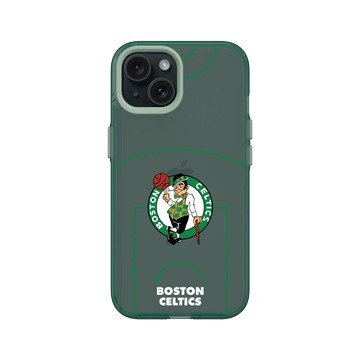 iPhone 15 Clear 憂墨綠 - NBA - 球場系列-波士頓塞爾提克 Boston Celtics - Court