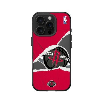 iPhone 16 Pro Clear 酷墨灰 - NBA - 熱血系列-休士頓火箭 Houston Rockets - Sweat and Tears