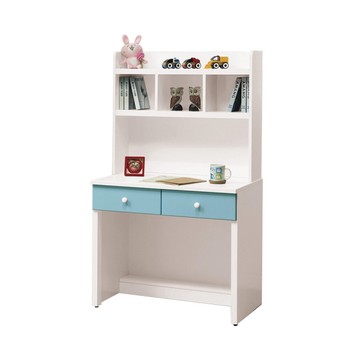 【H&D東稻家居】藍白3尺書桌(下座)(TJS1-05103)