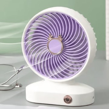 usb風扇 充插兩用 桌面小風扇 靜音風扇 卡通 大風力 迷你風扇