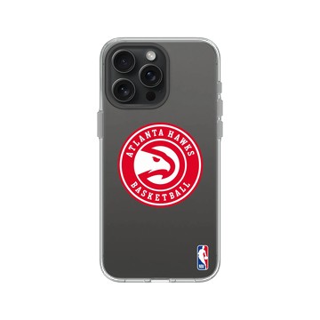 iPhone 15 Pro Max Clear 透明 - NBA - Logo-亞特蘭大老鷹 Atlanta Hawks