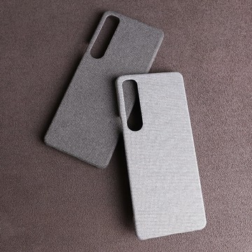 1VI適用索尼Xperia 1 IV手機殼Sony手工貼布4代保護套X5 III防滑Pro-I硬殼5IV簡約商務5