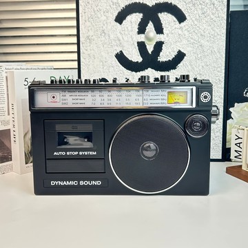 復古收音機錄音機磁帶機便攜式充電款戶外無線藍牙U盤插卡音箱【北歐家居生活】