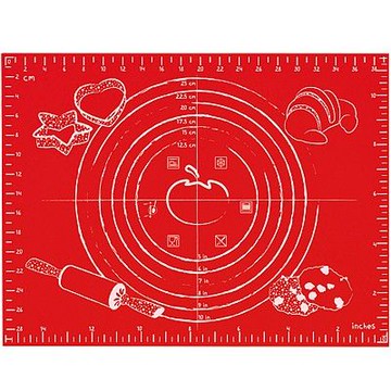 《MASTRAD》多功能烤焙墊-紅-- 料理烤墊 烘焙墊